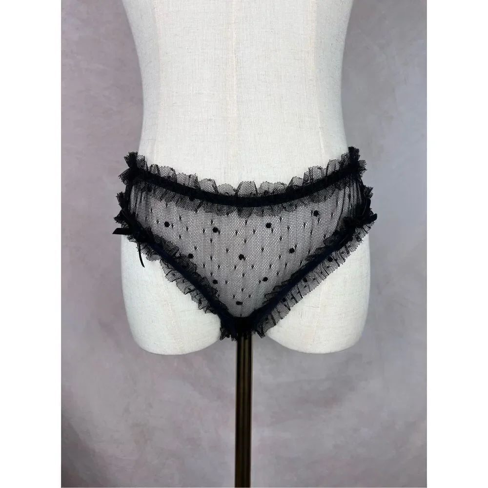 Vintage Victoria’s Secret Sexy Little Things Black Lace S